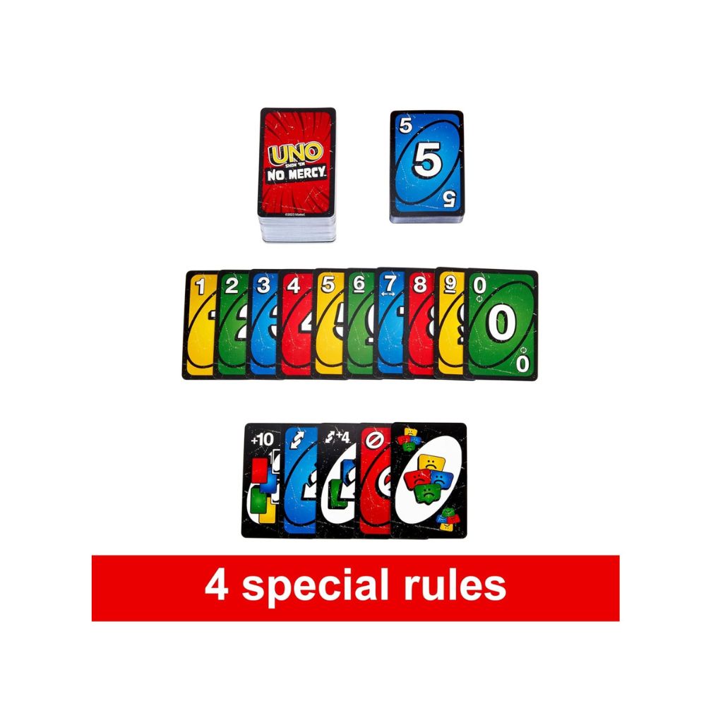 ONO 99 & UNO No Mercy Card Game Combo