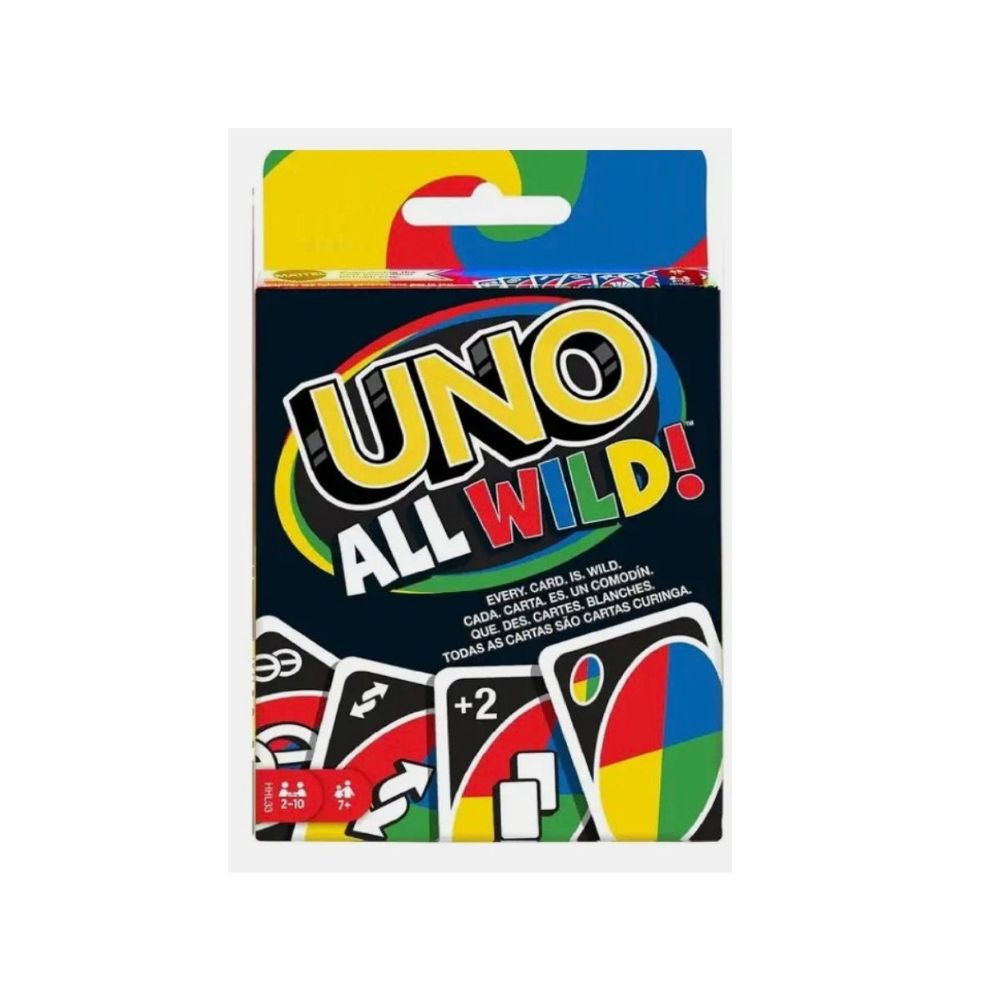 ONO 99 & UNO All Wild Card Game Combo