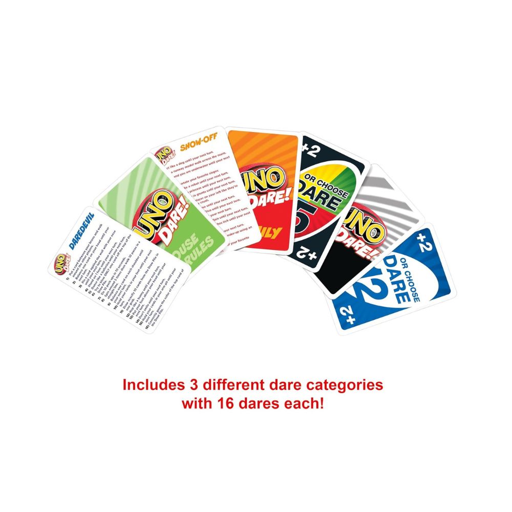 ONO 99 & UNO Dare Card Game Combo