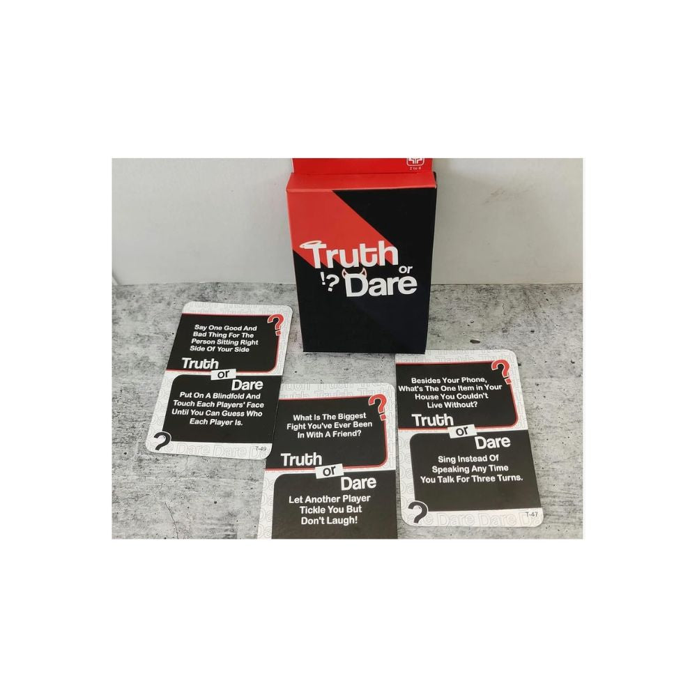 Truth Or Dare Card Game
