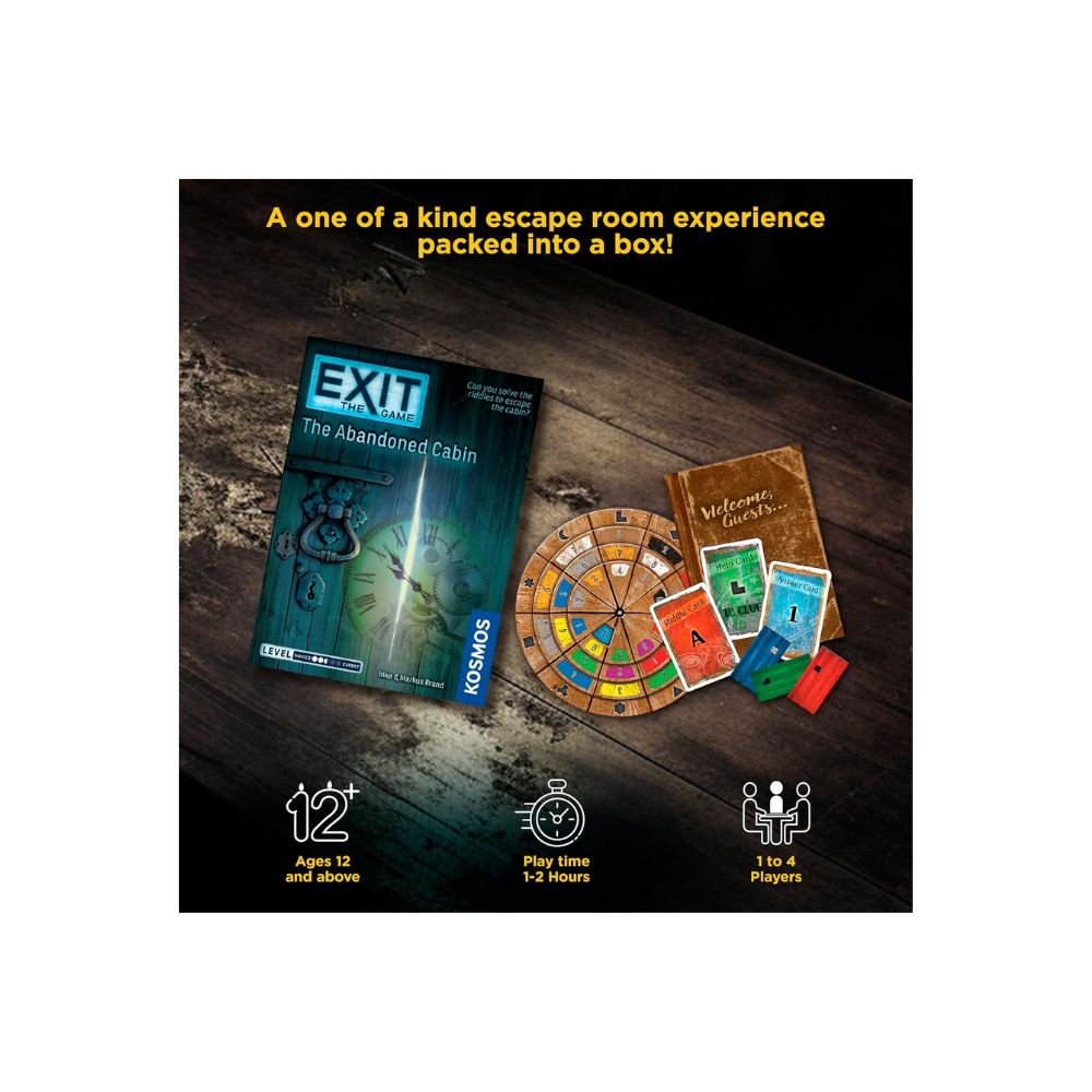 EXIT: The Abandoned Cabin Board Game