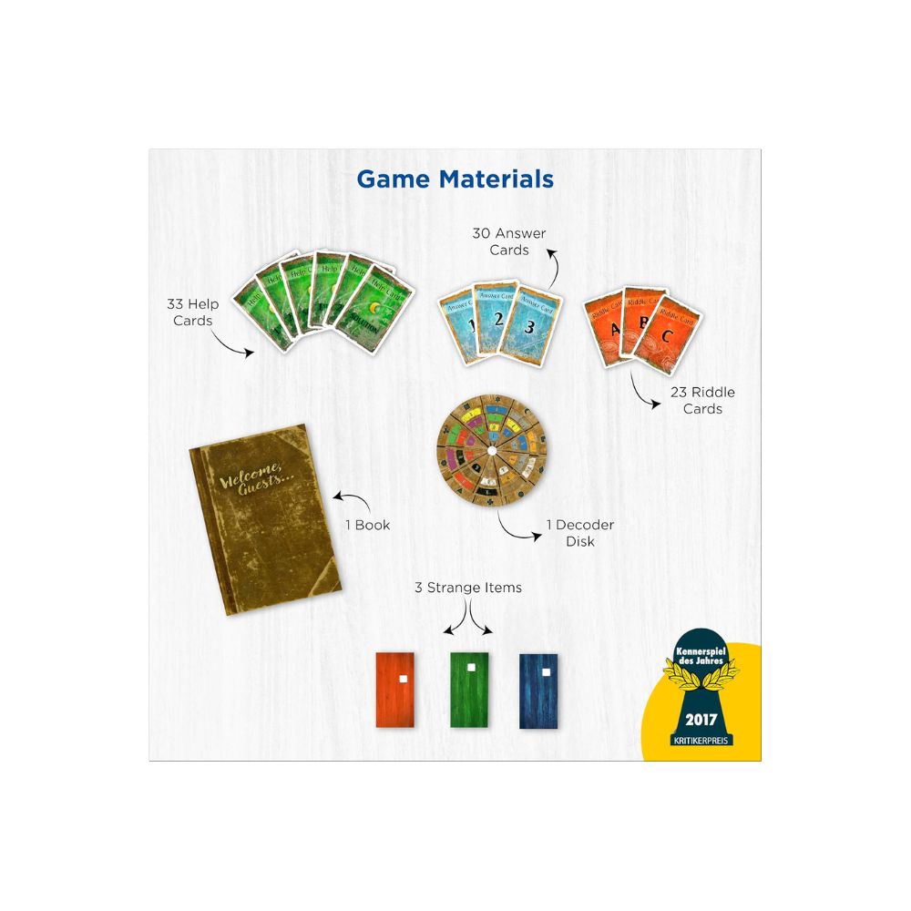 EXIT: The Abandoned Cabin Board Game