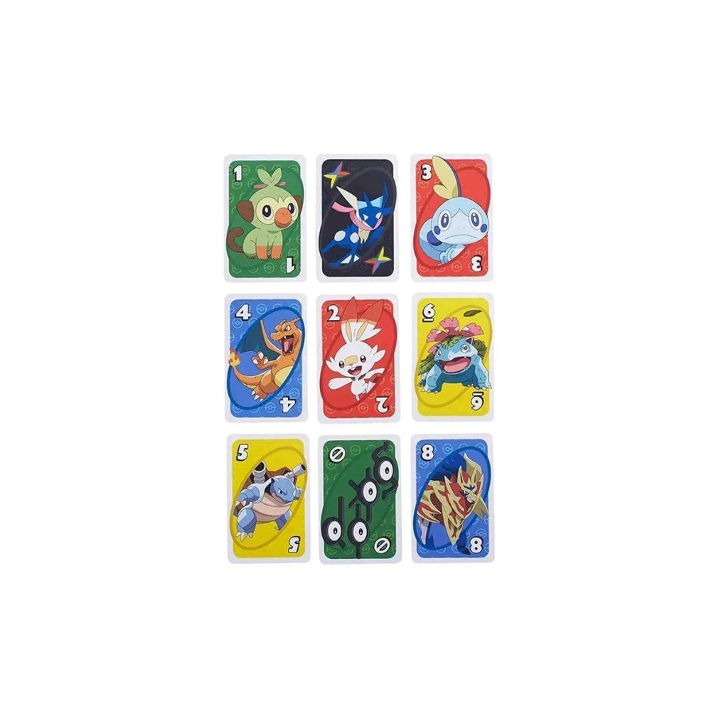 Uno Pokemon Card Game