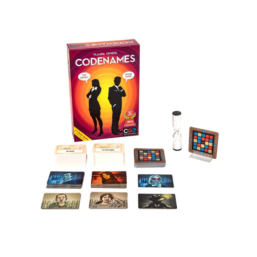 Party Game Combo – Codenames + Cards Against Humanity + Cheating Moth