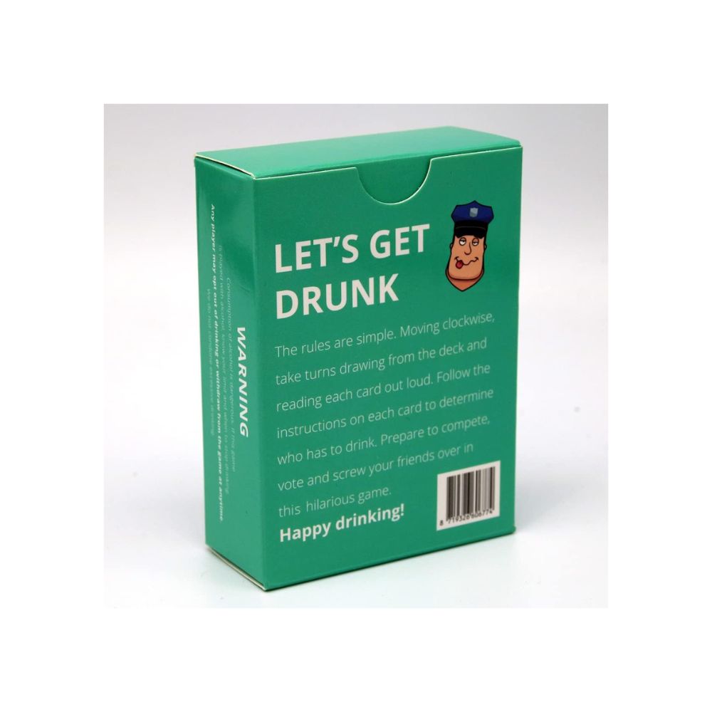 Let's Get Drunk Card Game