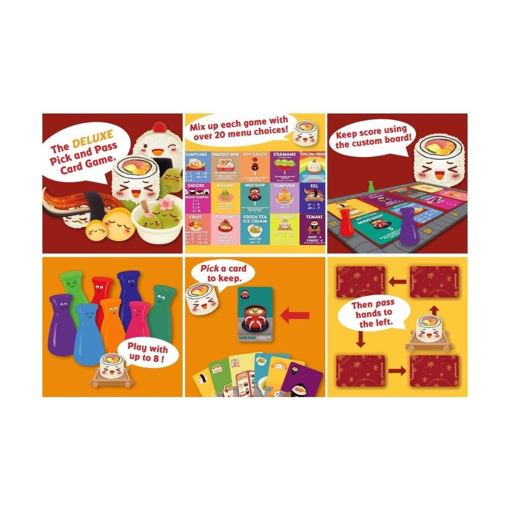Sushi Go Party! Card Game