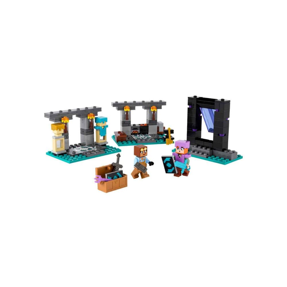 Minecraft Lego the Armory Building Kit – Adventure & Weapons Set