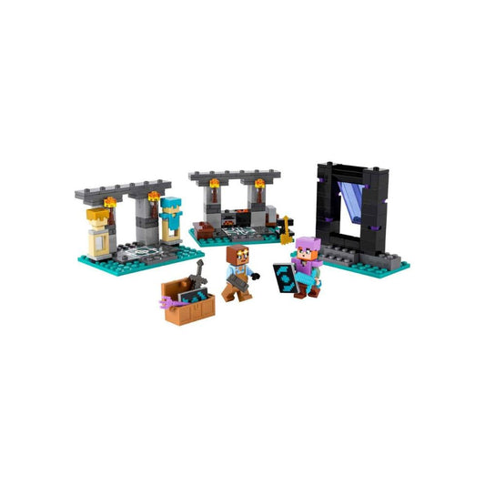 Minecraft Lego the Armory Building Kit – Adventure & Weapons Set